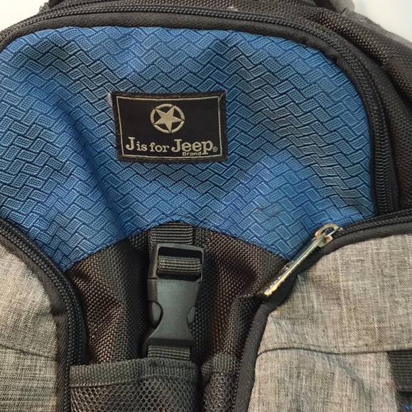 J is for Jeep Backpack Diaper Bag - Picture 4 of 6